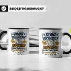 Bilanzbuchhalter Tasse mit Spruch Superheld Geschenk für Buc – Schwarz [farbe:schwarz]