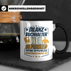 Bilanzbuchhalter Tasse mit Spruch Superheld Geschenk für Buc – Schwarz [farbe:schwarz]