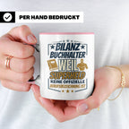 Bilanzbuchhalter Tasse mit Spruch Superheld Geschenk für Buc – Rosa [farbe:rosa]
