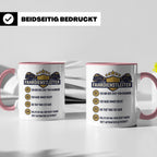 Fahrdienstleiter Tasse mit Spruch Chef vom Bahnhof | Geschen – Rosa [farbe:rosa]