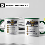 Fahrdienstleiter Tasse mit Spruch Chef vom Bahnhof | Geschen – Grün [farbe:grün]
