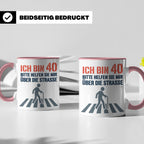 40. Geburtstag Tasse lustig Mann Frau | Geschenkidee zum Vie – Rosa [farbe:rosa]