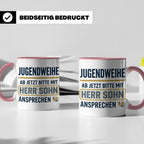 Jugendweihe Tasse für Sohn "Herr Sohn" lustiges Geschenk für – Rosa [farbe:rosa]