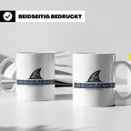 Immobilienhai Tasse für Makler & Investoren, Kaffeebecher fü – Weiß [farbe:weiß]