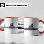 Immobilienhai Tasse für Makler & Investoren, Kaffeebecher fü – Rot [farbe:rot]