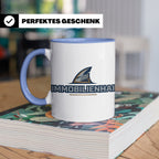 Immobilienhai Tasse für Makler & Investoren, Kaffeebecher fü – Blau [farbe:blau]