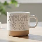 Lächeln wie ein Axolotl Tasse - Süßes Geschenk für Aquarium Fans & Kin – Bild 6