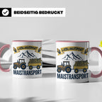 Landwirt Tasse Lieblingssport Maistransport, Spruch für Baue – Rosa [farbe:rosa]