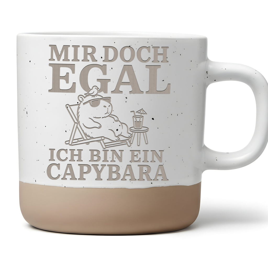 Mir doch egal ich bin ein Capybara Tasse - Lustiges Geschenk für Kolle – Bild 1