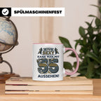 55. Geburtstag Tasse für Männer & Frauen | So Sexy mit 55 au – Rosa [farbe:rosa]