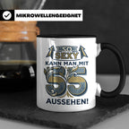 55. Geburtstag Tasse für Männer & Frauen | So Sexy mit 55 au – Schwarz [farbe:schwarz]