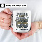 55. Geburtstag Tasse für Männer & Frauen | So Sexy mit 55 au – Weiß [farbe:weiß]