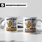 65. Geburtstag Tasse Frau Lustig Flottes Bienchen Spruch Bie – Weiß [farbe:weiß]