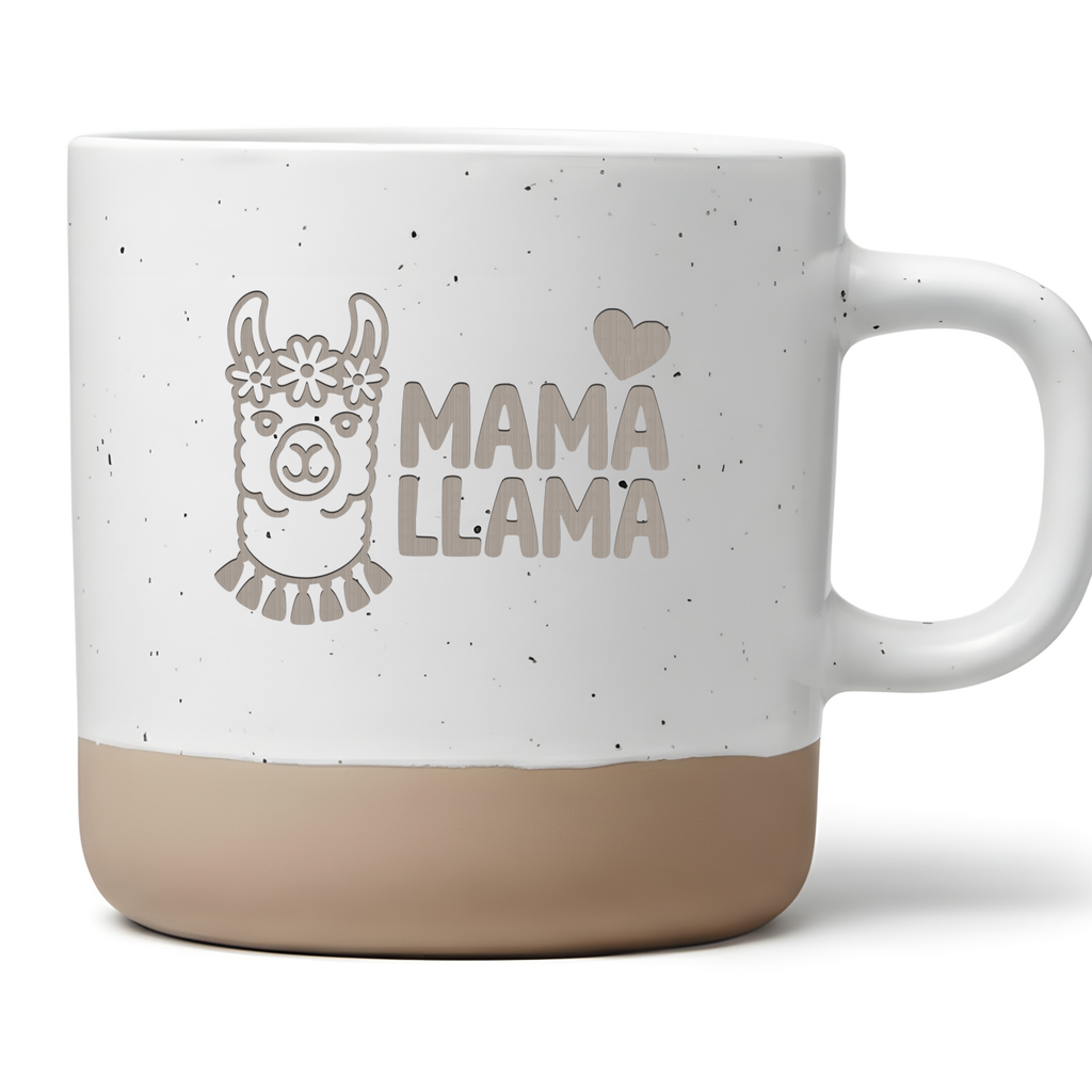 Mama Llama Tasse Geschenk für Mütter Lustige Kaffeetasse Alpaka Lama Motiv Muttertag Geburtstag Mama Geschenkidee