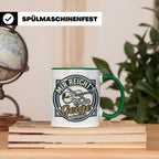 Geige Tasse mit Spruch Mir reicht's ich geh spielen, lustige – Grün [farbe:grün]