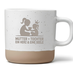 Tasse Mutter und Tochter Ein Herz und eine Seele Geschenk für Mama Muttertag Kaffeetasse Tochter