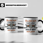 Paintball Tasse mit Spruch Du wirst mich nicht sehen, Gotcha – Schwarz [farbe:schwarz]