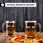 Bierkrug Patentante Witziger Vergleich „Andere Patentanten vs. Du“ Einhorn Motiv – Geschenk für Patentante