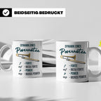 Posaunist Tasse mit lustigem Spruch Dynamik, Geschenk für Mu – Weiß [farbe:weiß]