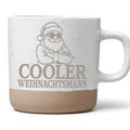 Weihnachtstasse Cooler Weihnachtsmann - Lustiges Geschenk für Papa, Op – Bild 1