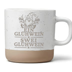 Glühwein Tasse Ein swei - Lustiges Weihnachtsmarkt Geschenk für Kolleg – Bild 1