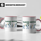 Musiker Tasse Taking Notes lustiger Kaffeebecher Musiklehrer – Rosa [farbe:rosa]