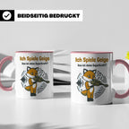 Geiger Tasse Ich spiele Geige Superkraft Fuchs Motiv, lustig – Rosa [farbe:rosa]