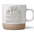 Ich brauche keine Therapie spiele Doppelkopf Tasse - Geschenk für Kart – Bild 1