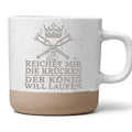 Reichet mir die Krücken der König will laufen Tasse - Gute Besserung G – Bild 1