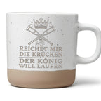 Reichet mir die Krücken der König will laufen Tasse - Gute Besserung G – Bild 1