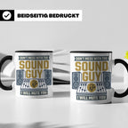 Tontechniker Tasse Don't Mess With The Sound Guy, Kaffeetass – Schwarz [farbe:schwarz]