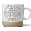 Ohne Motor kein Akku nur Legende auf zwei Rädern Tasse - Geschenk für  – Bild 1