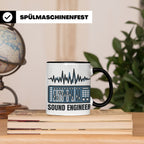 Tontechniker Tasse für Sound Engineer & Audio Engineer, Kaff – Schwarz [farbe:schwarz]