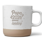 Papa 2026 Loading Tasse Geschenk werdender Vater Baby Ankündigung Kaffeetasse Schwangerschaft verkünden Du wirst Papa Geschenkidee
