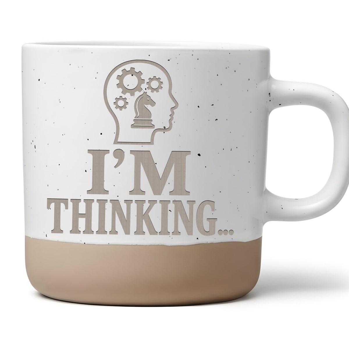 Schach Tasse I'm Thinking - Geschenk für Schachspieler, Denksport Fans – Bild 1