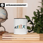Fechten Tasse Evolution des Fechters, lustiges Degen Florett – Schwarz [farbe:schwarz]