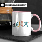 Fechten Tasse Evolution des Fechters, lustiges Degen Florett – Rosa [farbe:rosa]