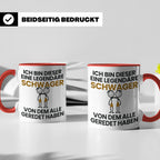 Schwager Tasse Legendärer Schwager Geschenk für Schwager Spr – Rot [farbe:rot]