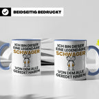 Schwager Tasse Legendärer Schwager Geschenk für Schwager Spr – Blau [farbe:blau]