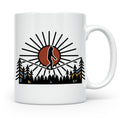 Bigfoot Tasse mit Slackline Motiv | Sasquatch Kaffeetasse fü – Weiß [farbe:weiß]