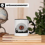 Bigfoot Tasse mit Slackline Motiv | Sasquatch Kaffeetasse fü – Schwarz [farbe:schwarz]