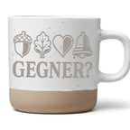 Schafkopf Tasse Gegner - Lustiges Geschenk für Schafkopfer, Kartenspie – Bild 1