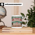 Frohe Arschnachten Tasse für Weinlöcher | Lustiges Ugly Chri – Weiß [farbe:weiß]
