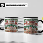 Frohe Arschnachten Tasse für Weinlöcher | Lustiges Ugly Chri – Schwarz [farbe:schwarz]