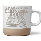 Man kann nie genug Briefmarken haben Tasse - Geschenk für Briefmarkens – Bild 1