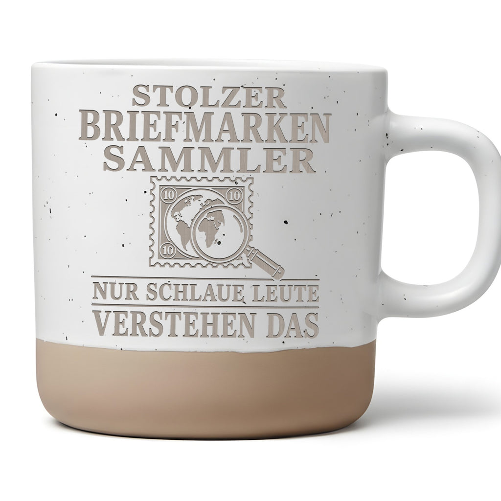 Stolzer Briefmarkensammler Tasse nur schlaue Leute verstehen das - Ges – Bild 1