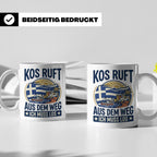 Kos Tasse mit Spruch 'Kos ruft ich muss los' | Griechenland  – Weiß [farbe:weiß]