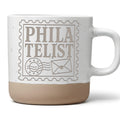 Philatelist Tasse - Geschenk für Briefmarkensammler, Opa & Papa - Brie – Bild 1