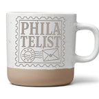 Philatelist Tasse - Geschenk für Briefmarkensammler, Opa & Papa - Brie – Bild 1