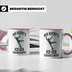 Eiskunstlauf Tasse mit Spruch Mir reicht's Ich geh Eiskunstl – Rosa [farbe:rosa]